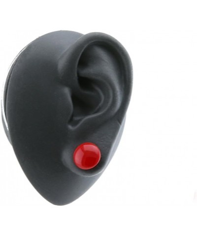 Red Color Front Single Flare Glass Plugs/Gauges (1 pair - 2 Pieces) Choose Your Size 1/2" (12mm) $13.68 Body Jewelry