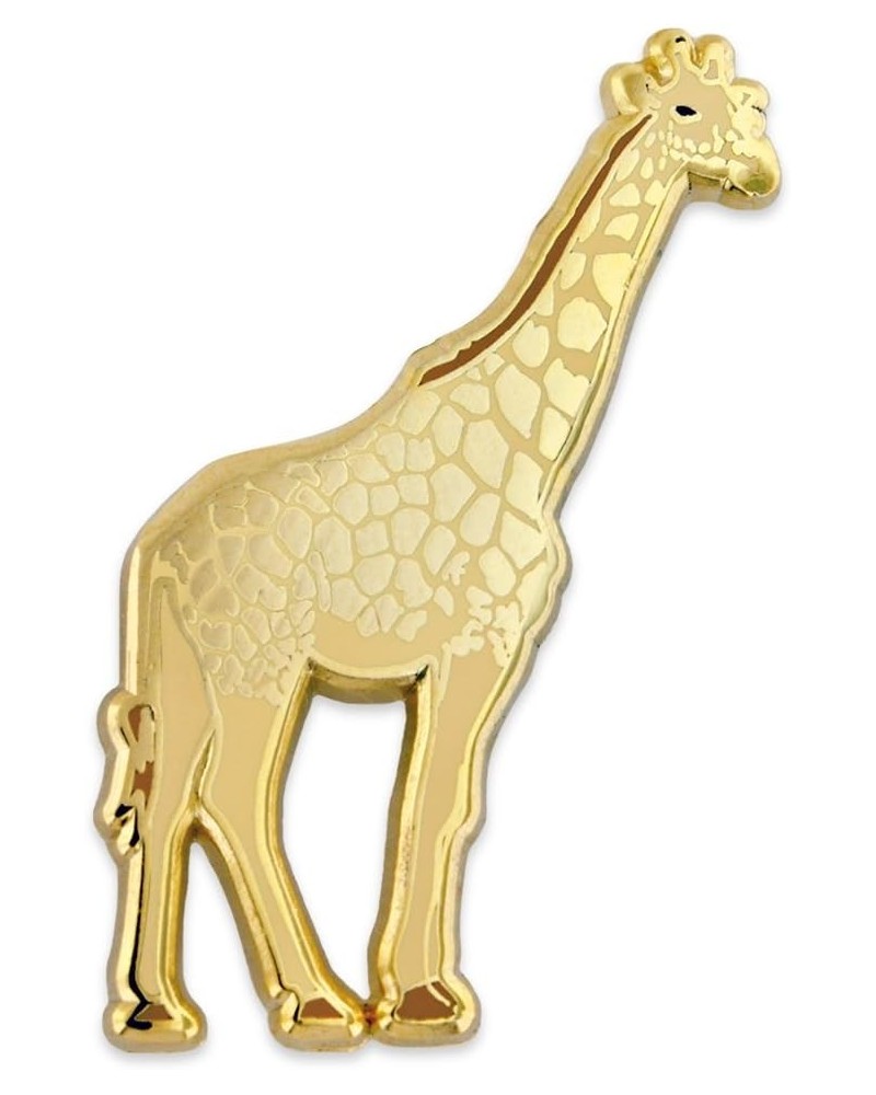 Wild Animal Enamel Lapel Pin 5 Pack Gold Giraffe $70.46 Brooches & Pins