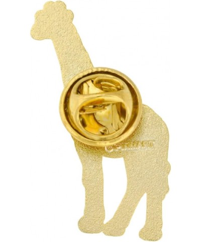 Wild Animal Enamel Lapel Pin 5 Pack Gold Giraffe $70.46 Brooches & Pins