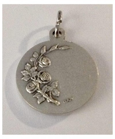 Saint Catherine from Siena Silver Medal - The Patron Saints Medals $7.94 Pendants