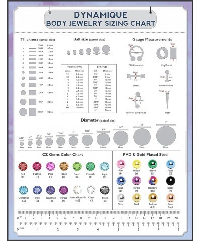 Dynamique Implant Grade Titanium Threadless Push In Nipple Barbell With 3 CZ Bezel Set Ends (Sold Per Pair Or Per Piece) Purp...