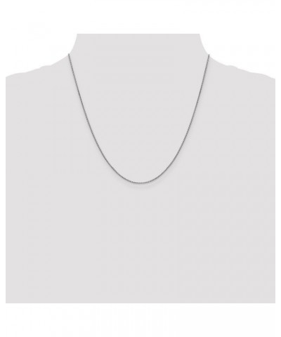 Solid 14k White Gold .90mm Box Chain Necklace - with Secure Lobster Lock Clasp 20.0 Inches $166.41 Necklaces