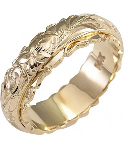 Valentine's Day Rings Gift, 2-in-1 Womens Vintage Silver Engagement Wedding Band Ring Set(6 -A,8) 1-gold 11 $5.97 Rings