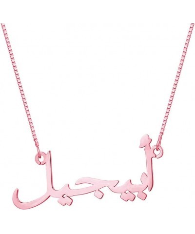 Customised Arabic Name Necklace in 925 Sterling Silber /18K Rose Gold Plated/18K Gold Plated 1. One Arabic Name $15.79 Necklaces