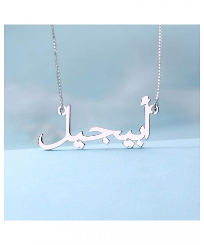 Customised Arabic Name Necklace in 925 Sterling Silber /18K Rose Gold Plated/18K Gold Plated 1. One Arabic Name $15.79 Necklaces