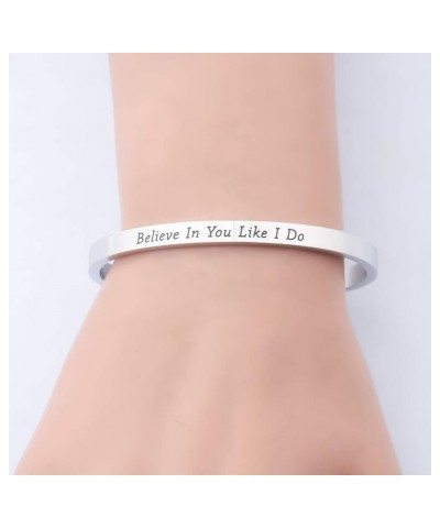 Inspirational Bracelet Believe in You Like I Do Graduation Jewelry Gift Believe in You Like I Do $11.32 Bracelets