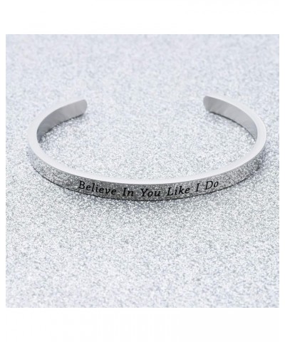 Inspirational Bracelet Believe in You Like I Do Graduation Jewelry Gift Believe in You Like I Do $11.32 Bracelets