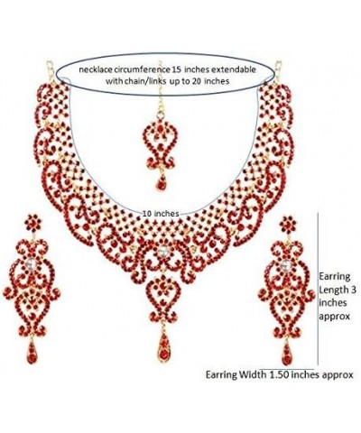 Indian Bollywood Gorgeous Intricate Workmanship Sparkling White Colorful Rhinestone Crystal Wedding Designer Jewelry Necklace...