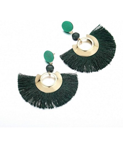 Bohemian Big Tassel Drop Earrings Women Fringe Handmade Statement Woman Earrings Jewelry FOF52910 $9.43 Earrings