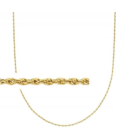 by Ross-Simons 1.5mm 14kt Yellow Gold Twisted Rope-Chain Necklace 18.0 Inches $83.64 Necklaces