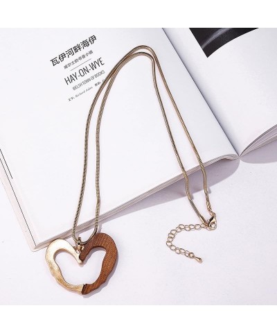 Heartfelt Glam: 80cm Sweater Chain with Oversized Heart Pendant - Casual Chic & Versatile Statement Piece! FashionFrenzy Hear...