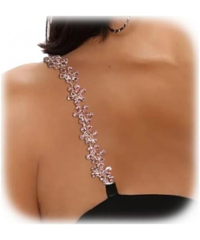 Luxury Rhinestone Bra Shoulder Straps Crystal Shoulder Strap Chain Rhinestone Underwear Chain Bridal Wedding Dress Bra Should...