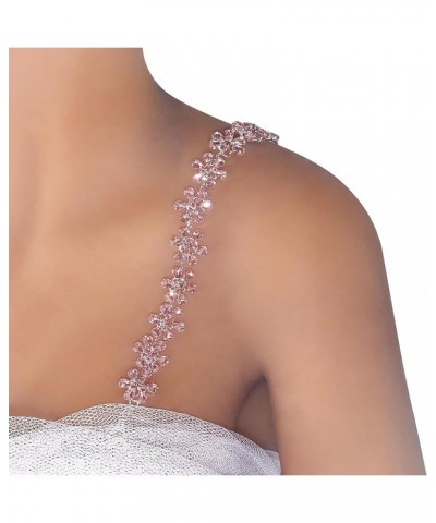 Luxury Rhinestone Bra Shoulder Straps Crystal Shoulder Strap Chain Rhinestone Underwear Chain Bridal Wedding Dress Bra Should...