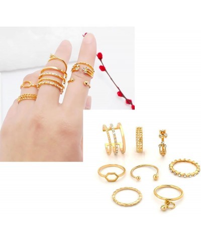 Gold Chain Bracelets Sets and 3 Pcs Gold Chain Necklace 6Pair Earrings 10 Pcs Rings for Women Girls gold jj10 $12.64 Jewelry ...