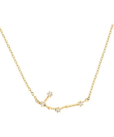 14K Gold Plated Astrology Constellation Horoscope Zodiac Necklace 16-18 Yellow Gold Gemini $9.69 Necklaces