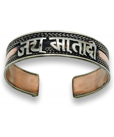 Handmade Tibetan Three Metal Healing Mantra Yoga Bracelet Jai Matadi 2 $8.09 Bracelets