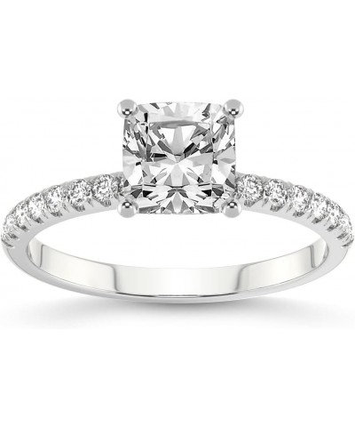 1 Carat - 5 Carat | IGI Certified Lab Grown Diamond Ring | 14K Or 18K in White, Yellow Or Rose Gold | Olivia Secret Halo Lab ...