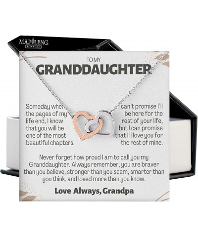 To Our Granddaughter Necklace, Granddaughter Necklace From Grandparents, Granddaughter Necklace, Granddaughter Birthday Gift,...