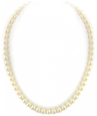 1928 Jewelry Classic 8mm Round Faux Pearl Strand Necklace For Women 18 $18.72 Necklaces