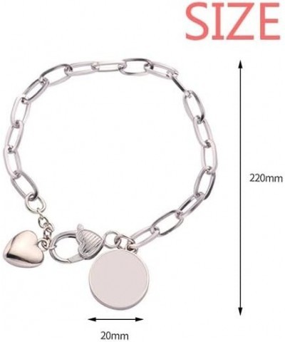 Dao Lao Tzu China Heart Chain Bracelet Jewelry Charm Fashion $16.73 Bracelets