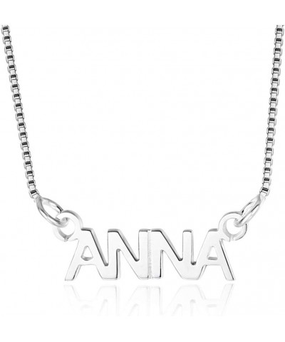 Name Necklace in 925 Sterling Silber with 1 Name All Capitals $16.60 Necklaces