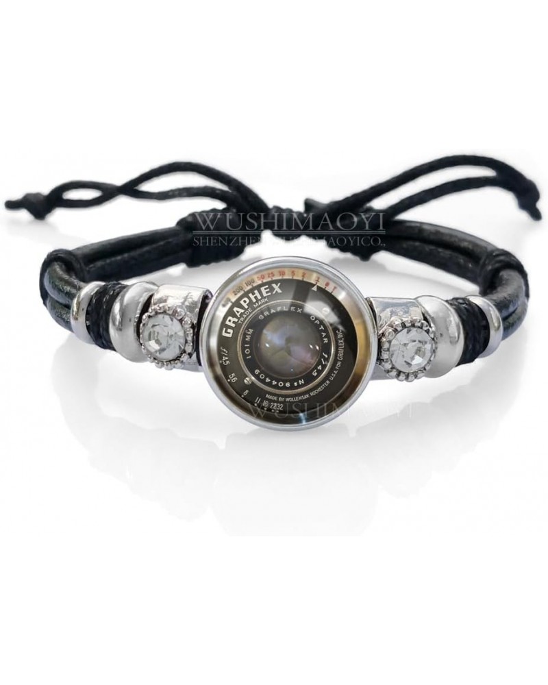 Vintage Camera Bracelet Camera lens Bracelet Camera Bracelets Retro Camera jewelry Best Friendship Gift New style black 6 $8....