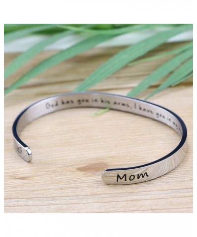 ???????? ???????? for Women In Memory of Jewelry Gift Sympathy Remembering Loss of One You Loved Cuff Bracelets Memorial Mom ...