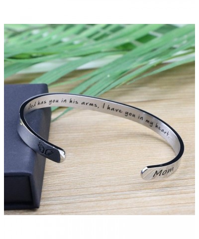 ???????? ???????? for Women In Memory of Jewelry Gift Sympathy Remembering Loss of One You Loved Cuff Bracelets Memorial Mom ...