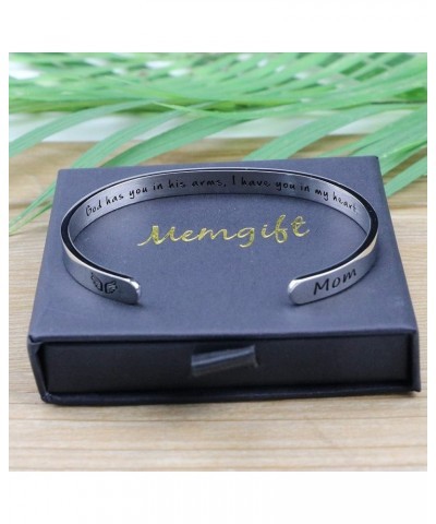 ???????? ???????? for Women In Memory of Jewelry Gift Sympathy Remembering Loss of One You Loved Cuff Bracelets Memorial Mom ...