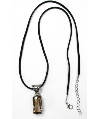 10pcs Faux Leather Suede Cord Necklace with Lobster Clasp Extended Chain (25", Black) 25" BLACK $6.70 Necklaces