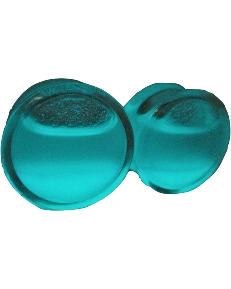 Glow in the Dark Liquid Filled Ear Plugs - Double Flared - 8 Sizes - Pair 9/16" (14mm) $8.07 Body Jewelry