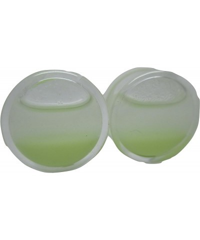 Glow in the Dark Liquid Filled Ear Plugs - Double Flared - 8 Sizes - Pair 9/16" (14mm) $8.07 Body Jewelry