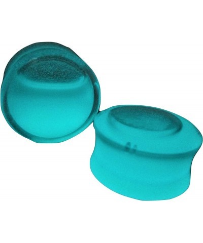 Glow in the Dark Liquid Filled Ear Plugs - Double Flared - 8 Sizes - Pair 9/16" (14mm) $8.07 Body Jewelry