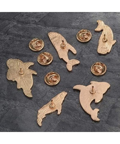 Lovely Fish Brooch Pins, Cartoon Whale Dolphin Pattern Pin Badges for Children Women Girl Clothes Bags Brooch Pin 5 $6.24 Bro...