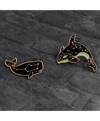 Lovely Fish Brooch Pins, Cartoon Whale Dolphin Pattern Pin Badges for Children Women Girl Clothes Bags Brooch Pin 5 $6.24 Bro...