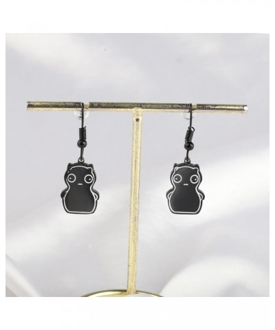 Kuchi Kopi Inspired Gift Kuchi Kopi and Melted Kuchi Kopi Earrings Kuchi Kopi Fans Gift kuchi BLK $10.02 Earrings