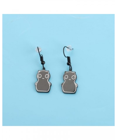 Kuchi Kopi Inspired Gift Kuchi Kopi and Melted Kuchi Kopi Earrings Kuchi Kopi Fans Gift kuchi BLK $10.02 Earrings