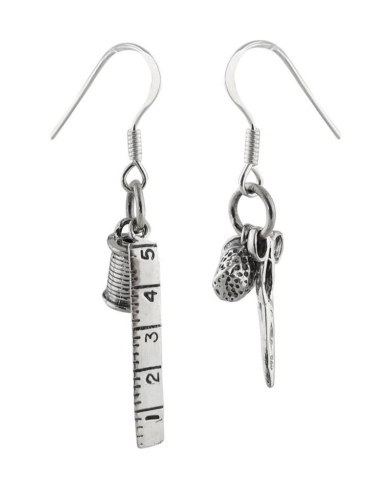 Miscellaneous Dangle Earrings, Sterling Silver Ear Wires Sewing $30.09 Earrings