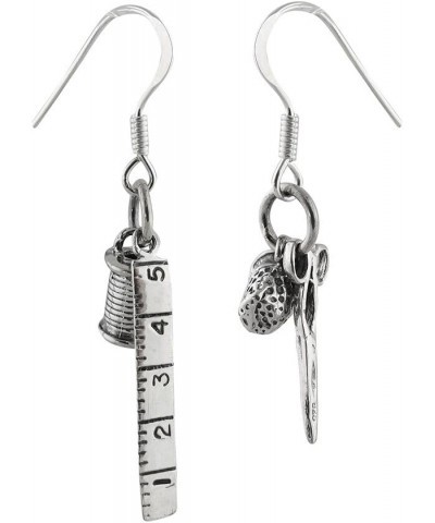 Miscellaneous Dangle Earrings, Sterling Silver Ear Wires Sewing $30.09 Earrings