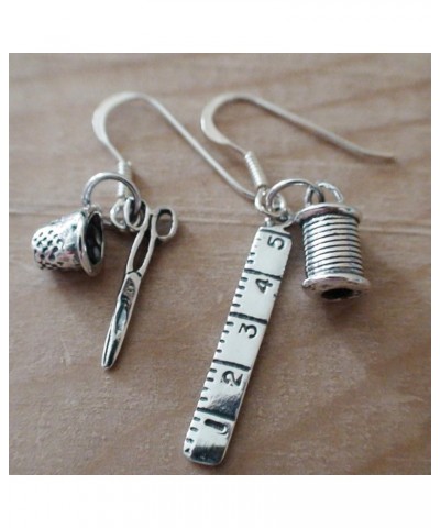 Miscellaneous Dangle Earrings, Sterling Silver Ear Wires Sewing $30.09 Earrings