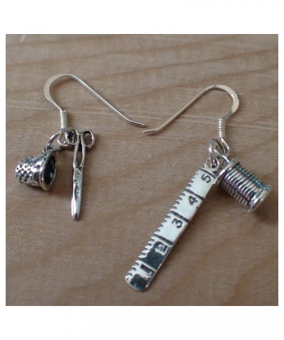 Miscellaneous Dangle Earrings, Sterling Silver Ear Wires Sewing $30.09 Earrings