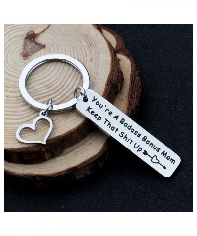 Step Dad Gift Keychain Best Bonus Dad Ever Gift for Stepdad Stepfather K-bnous Mom $9.82 Pendants