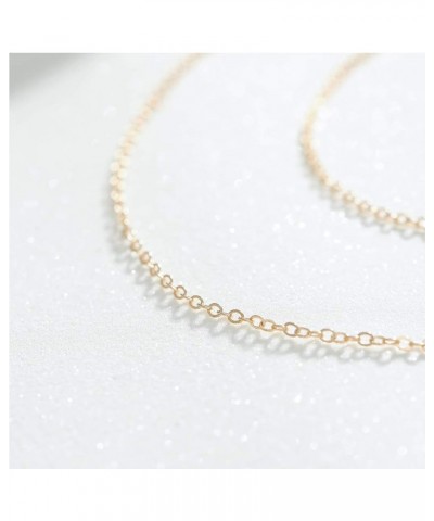 Gold Heart Necklace Choker Minimal Necklace Jewelry for Women and Girls Simple Necklace 1 Layer $7.01 Necklaces