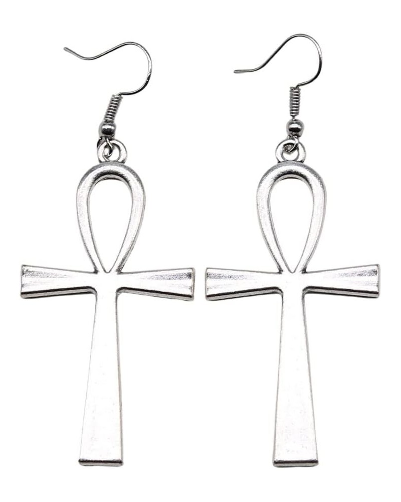 Pharaoh Ankh cross child jewelry korean fashion Earrings 1pair-52x28mm-V-K1406-B10160 $4.34 Earrings