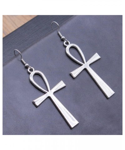 Pharaoh Ankh cross child jewelry korean fashion Earrings 1pair-52x28mm-V-K1406-B10160 $4.34 Earrings