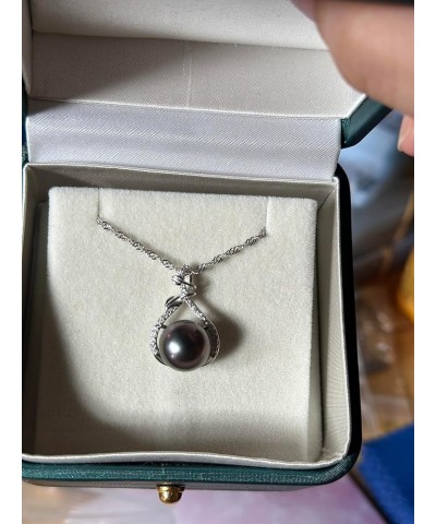 Tahitian Black Pearl Necklace, Mothers Day Gifts for mom Wife women Girlfriend Her on Valentines Day gifts for her gifts Anni...