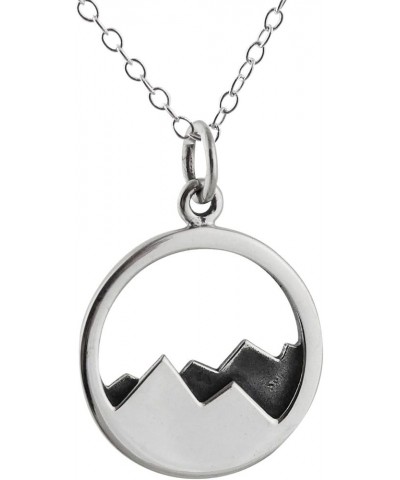 Mountain Pendant Necklaces for Men and Women Two Layer Range $19.74 Necklaces