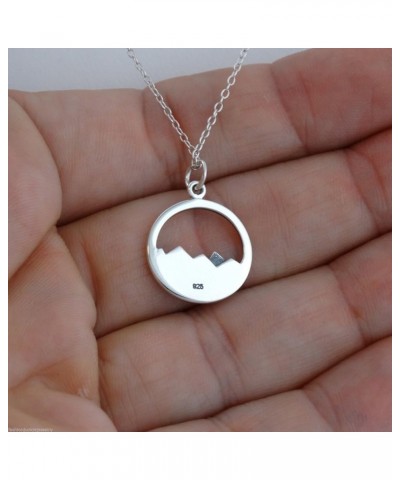 Mountain Pendant Necklaces for Men and Women Two Layer Range $19.74 Necklaces