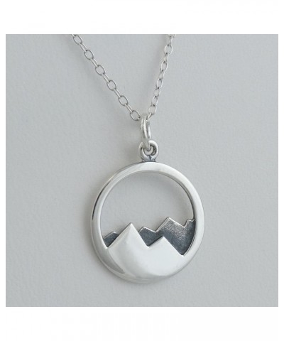 Mountain Pendant Necklaces for Men and Women Two Layer Range $19.74 Necklaces