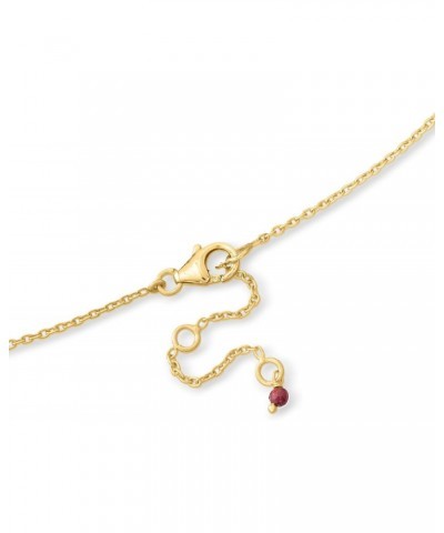 12.10 ct. t.w. Multi-Gemstone Necklace in 18kt Gold Over Sterling. 18 inches $49.00 Necklaces